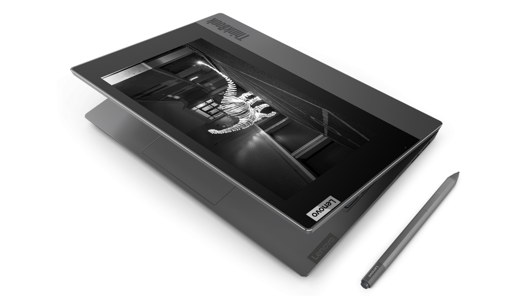 CES 2020: Lenovo ThinkBook Plus mit e-Ink-Cover vorgestellt