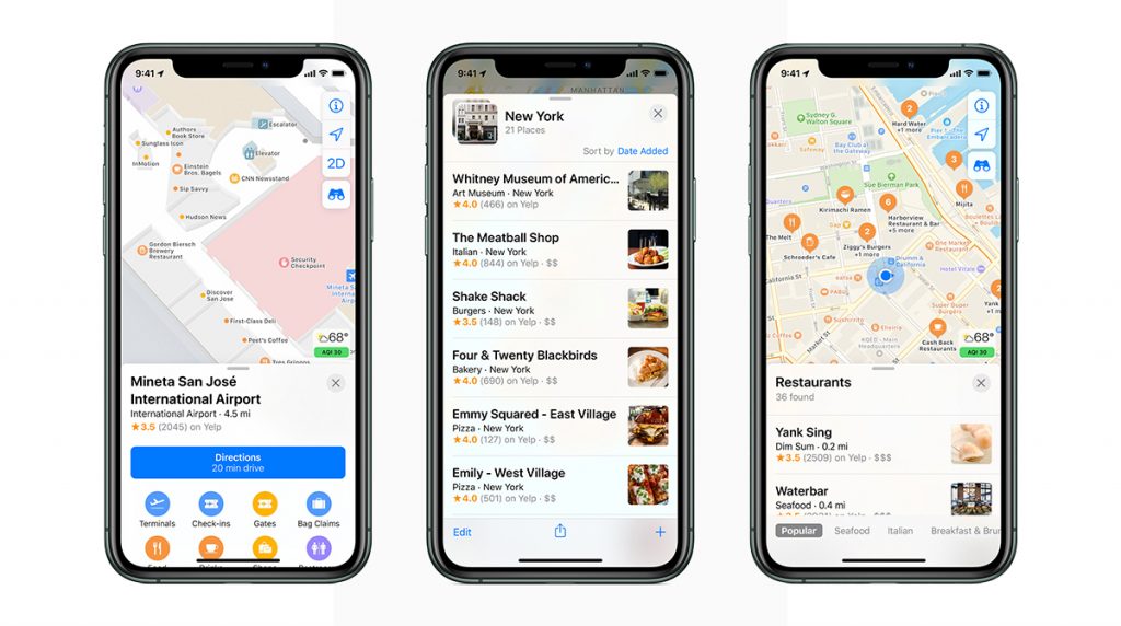 Apple: Neue Karten-App in den USA und bald auch in Europa
