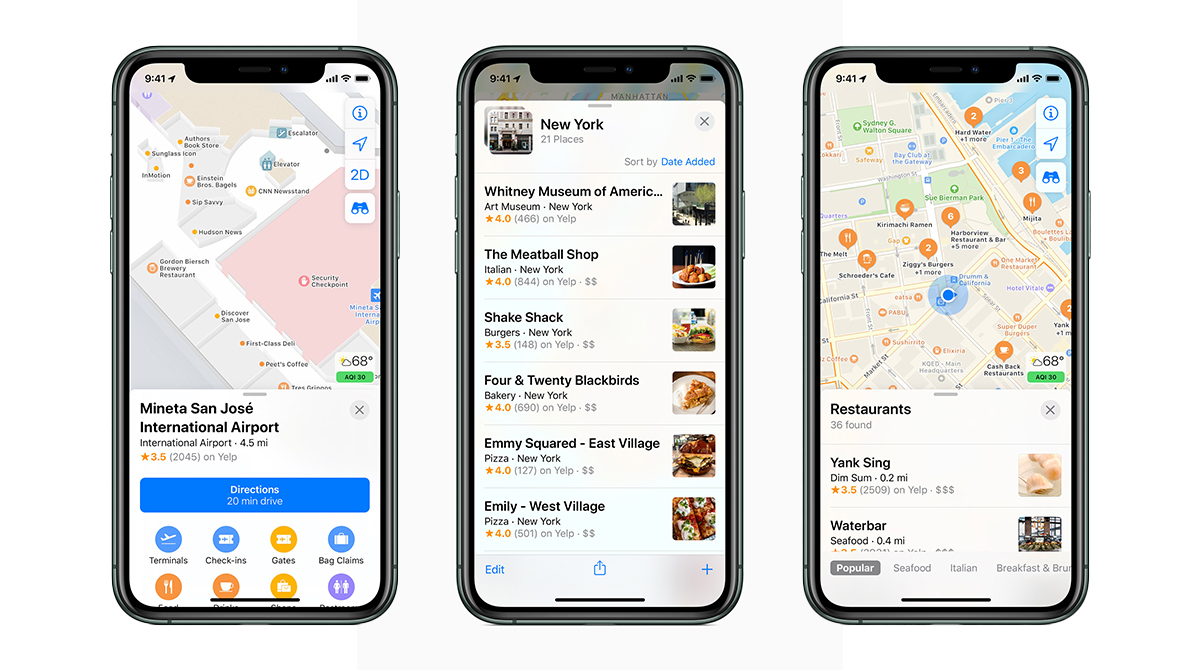 Apple: Neue Karten-App in den USA und bald auch in Europa