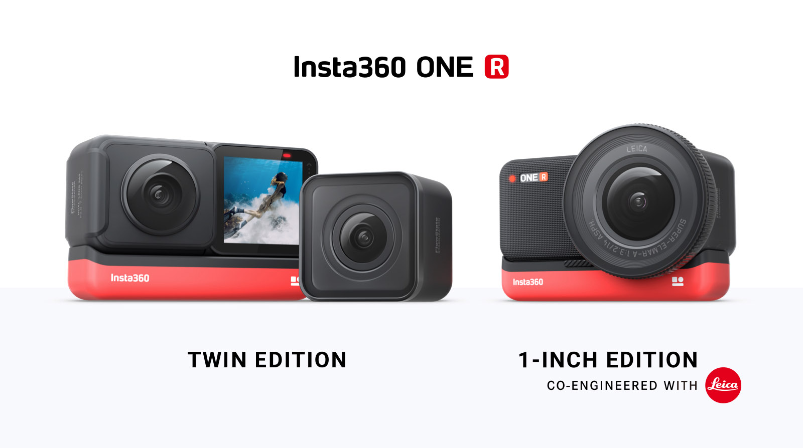 Insta360 ONE R ist Actioncam mit drei wechselbaren Objektiven