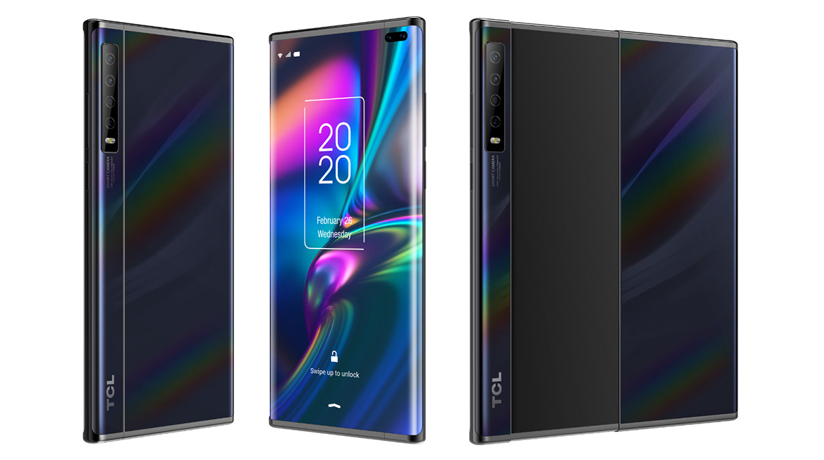 Faltbare Smartphones: TCL zeigt zwei neue Konzepte