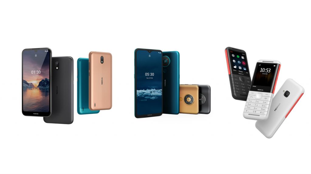 Nokia zeigt neue Smartphones und einen Klassiker