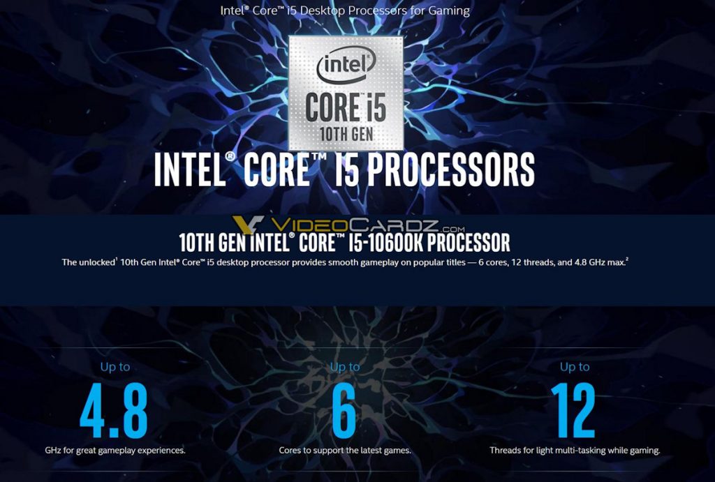 Intel-Core-i7-10600K-Specs