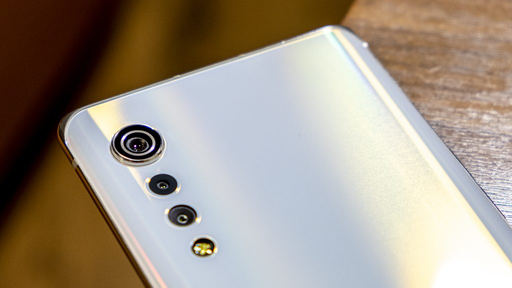 LG Velvet Smartphone Rückseite Kameras