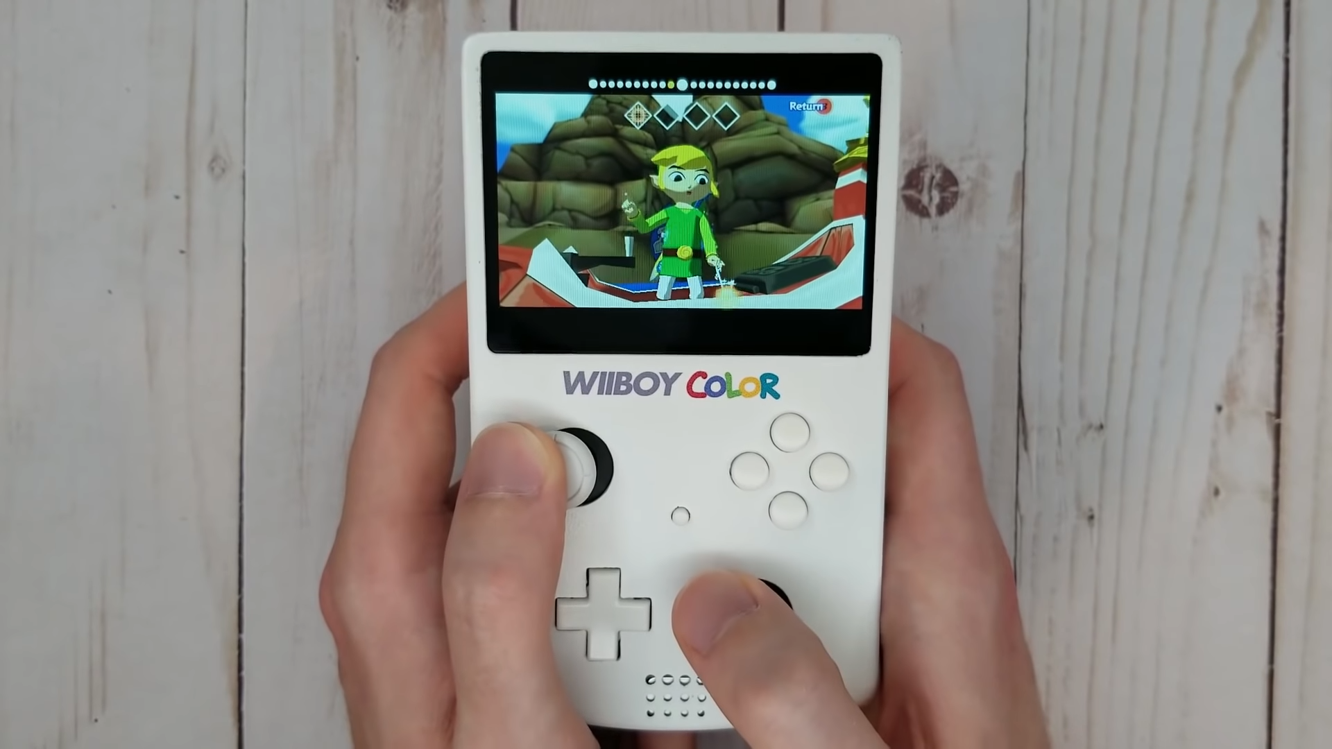 Dieser GameBoy Color ist eine tragbare Nintendo Wii