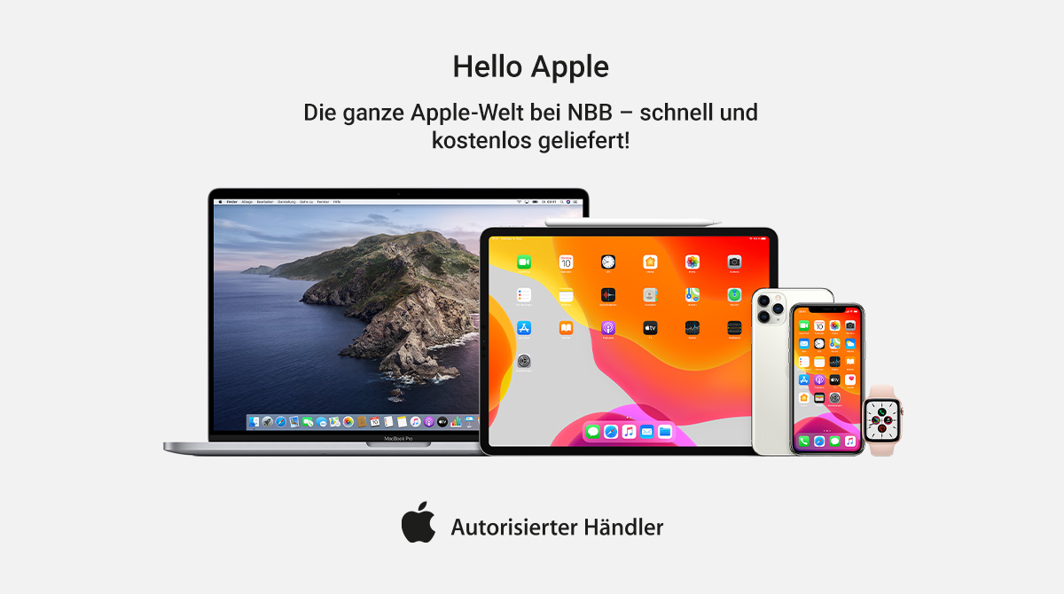 Notebooksbilliger.de ist autorisierter Apple-Händler