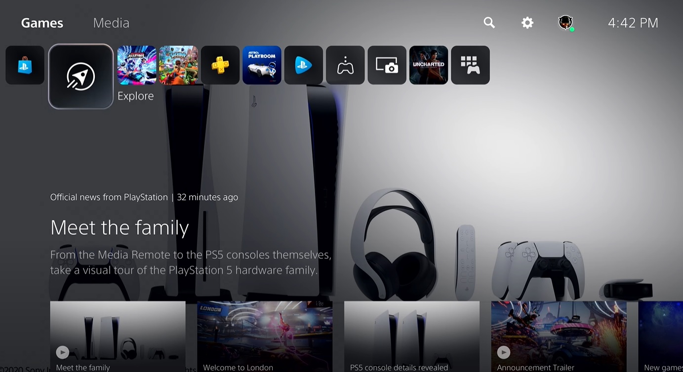Playstation 5: Sony zeigt endlich die Benutzeroberfläche