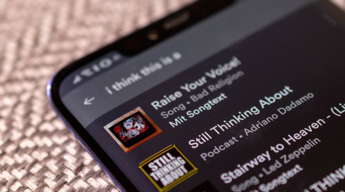 Spotify lässt euch Songs jetzt auch mit den Lyrics suchen