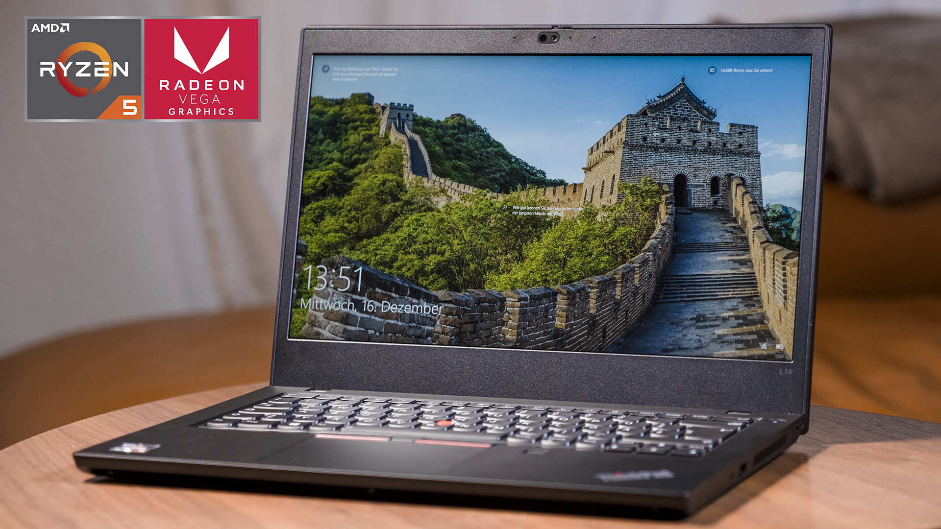 Lenovo ThinkPad L14 – AMD Ryzen 4000 kann auch Business