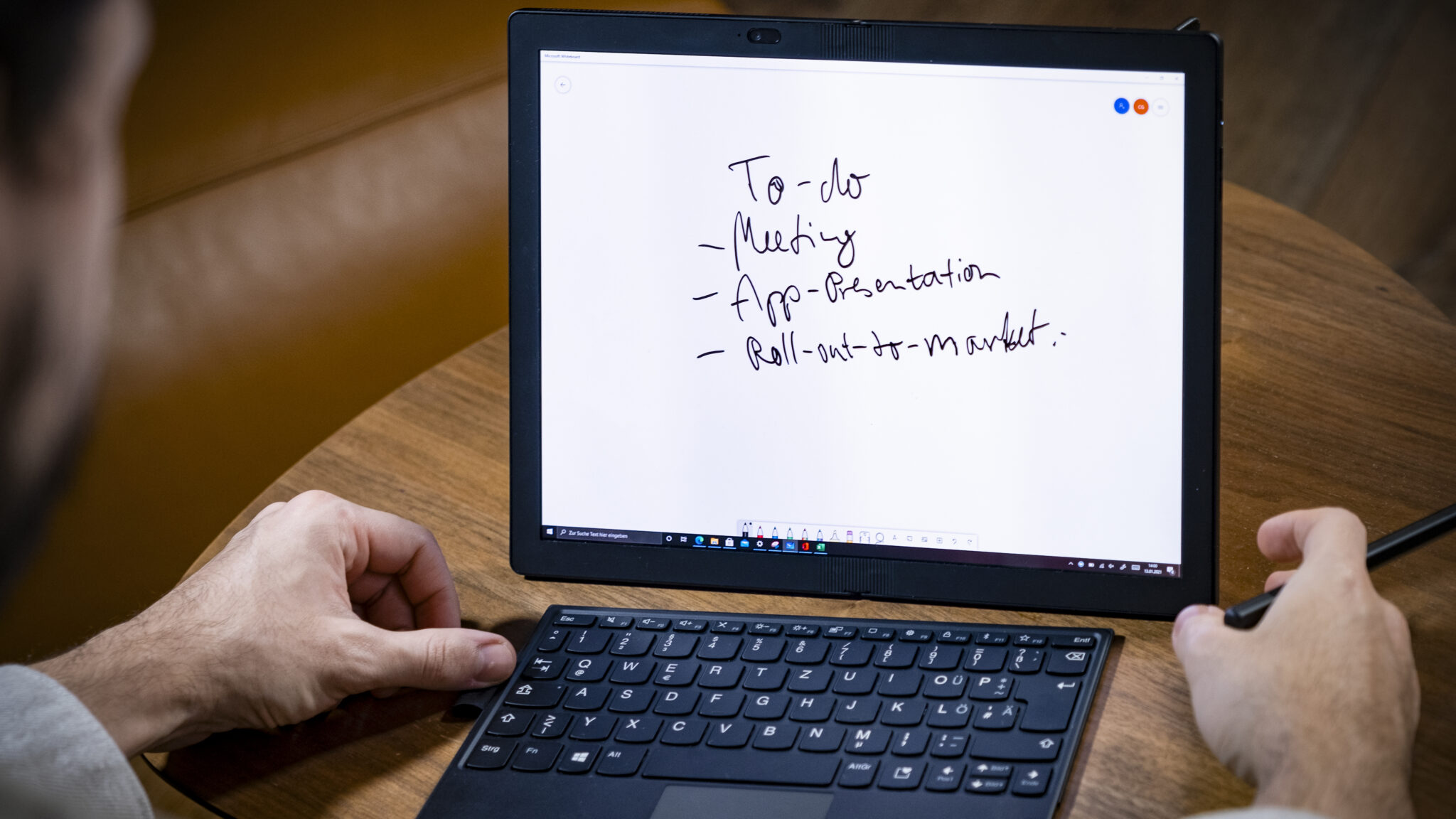 Lenovo ThinkPad X1 Tablet Modus Display