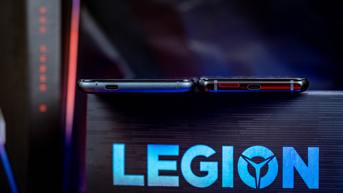 ROG Phone 3 und Legion Phone Duel Anschluss Unterseite