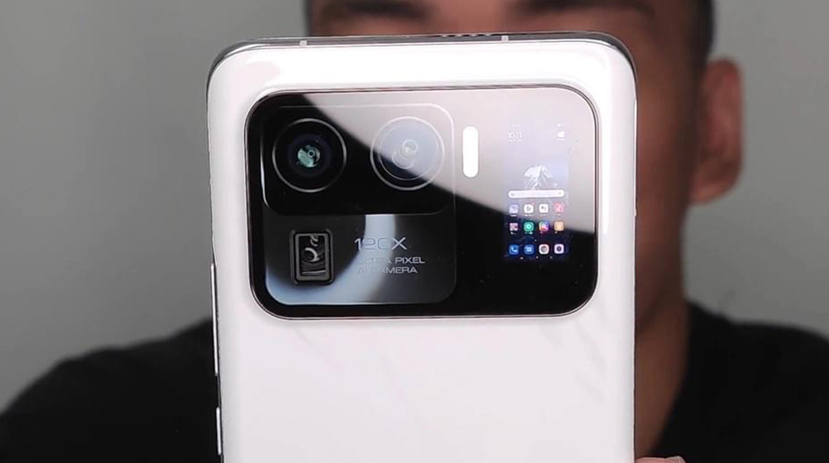 Xiaomi Mi 11 Ultra: Leak zeigt Display im Kamera-Modul