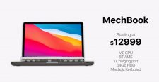 Apple MacBook MechBook Mechanical Keyboard via Squashy Boy on YT 4