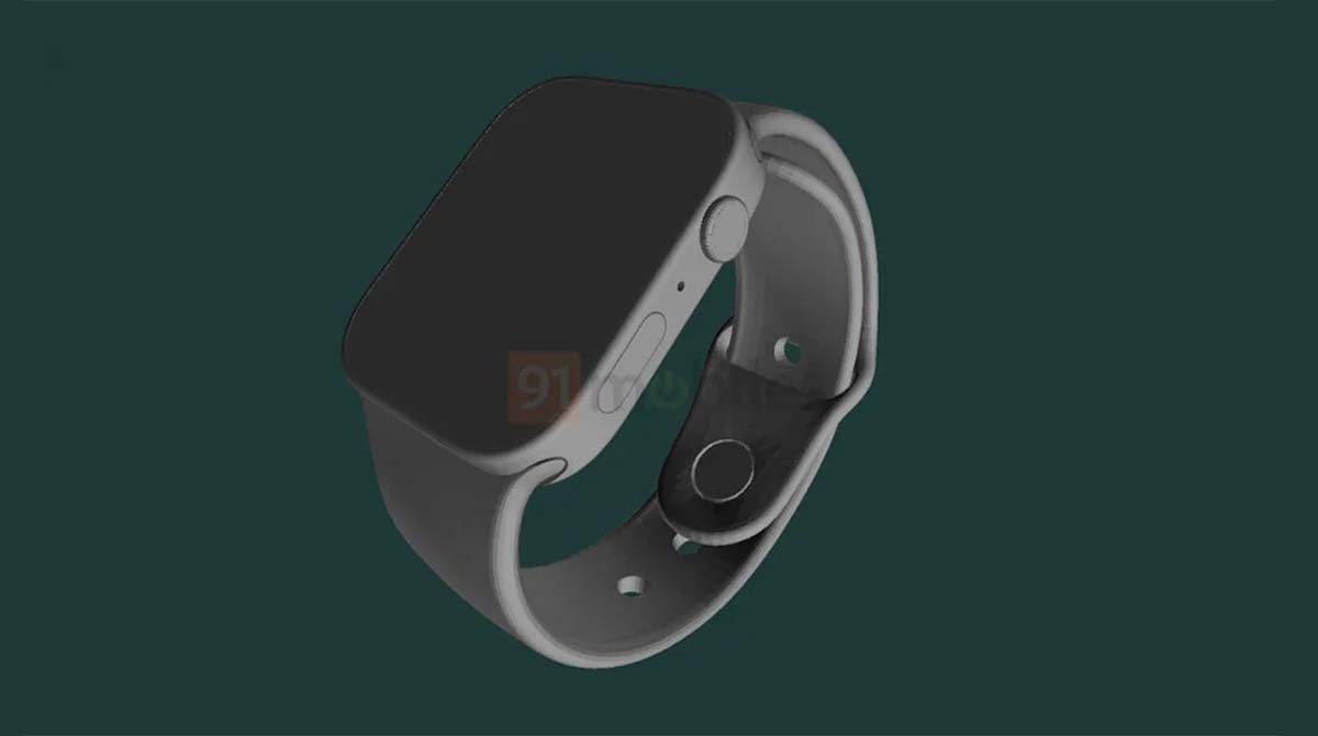 Leak: Design der Apple Watch Series 7 durch CAD-Render bestätigt
