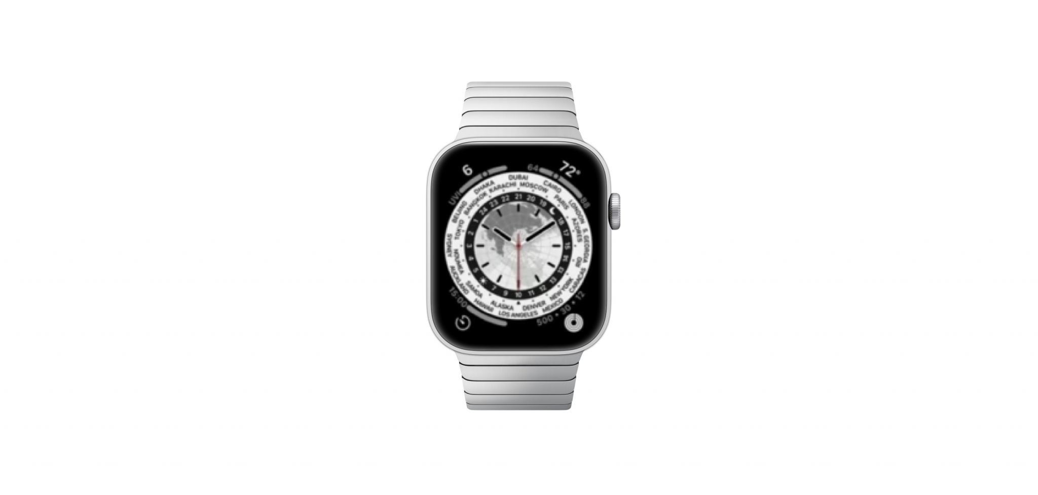 Mockup des Atlas Watchface der Apple Watch Series 7