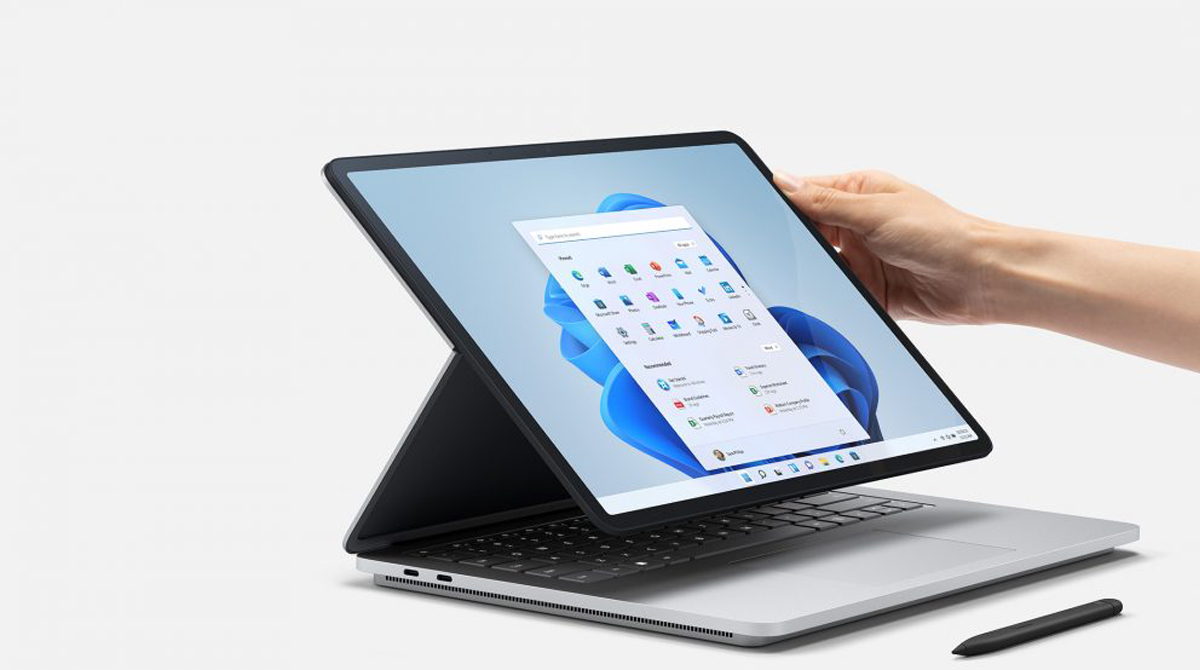 Microsoft Surface Laptop Studio: Notebook für Kreative mit flexiblem Display