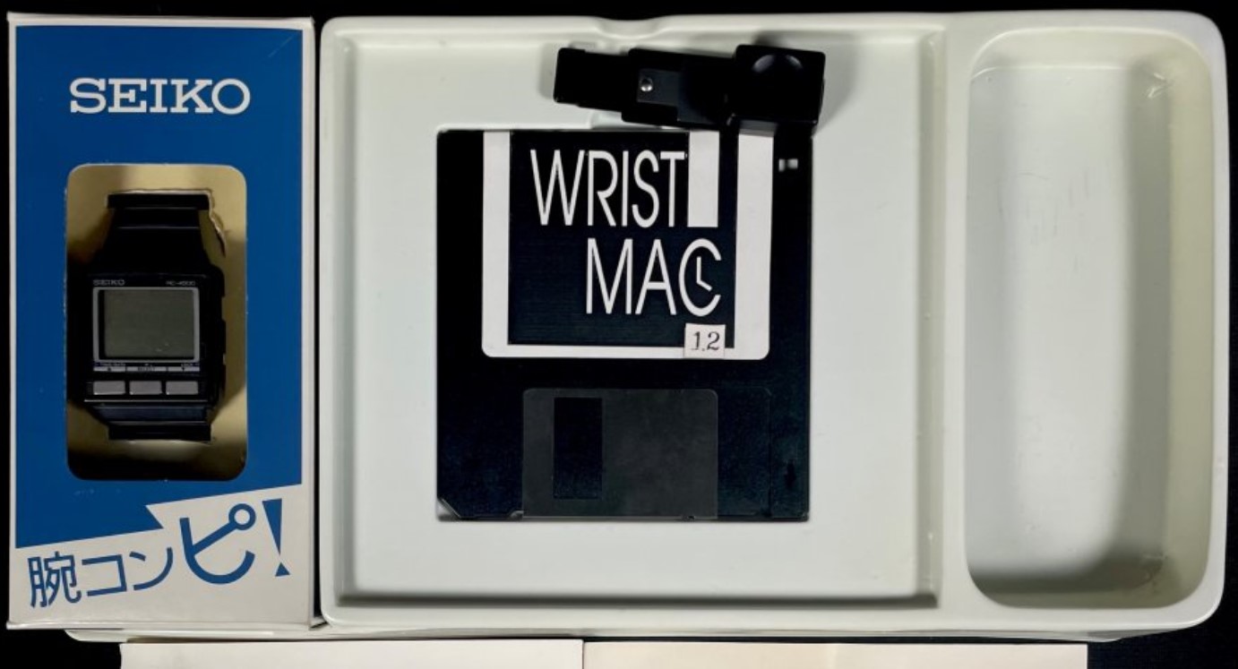 Seltene Apple-Armbanduhr „WristMac“ entdeckt