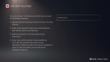 PlayStation 5 Streaming Guide 2,5 YouTube Verknüfung III