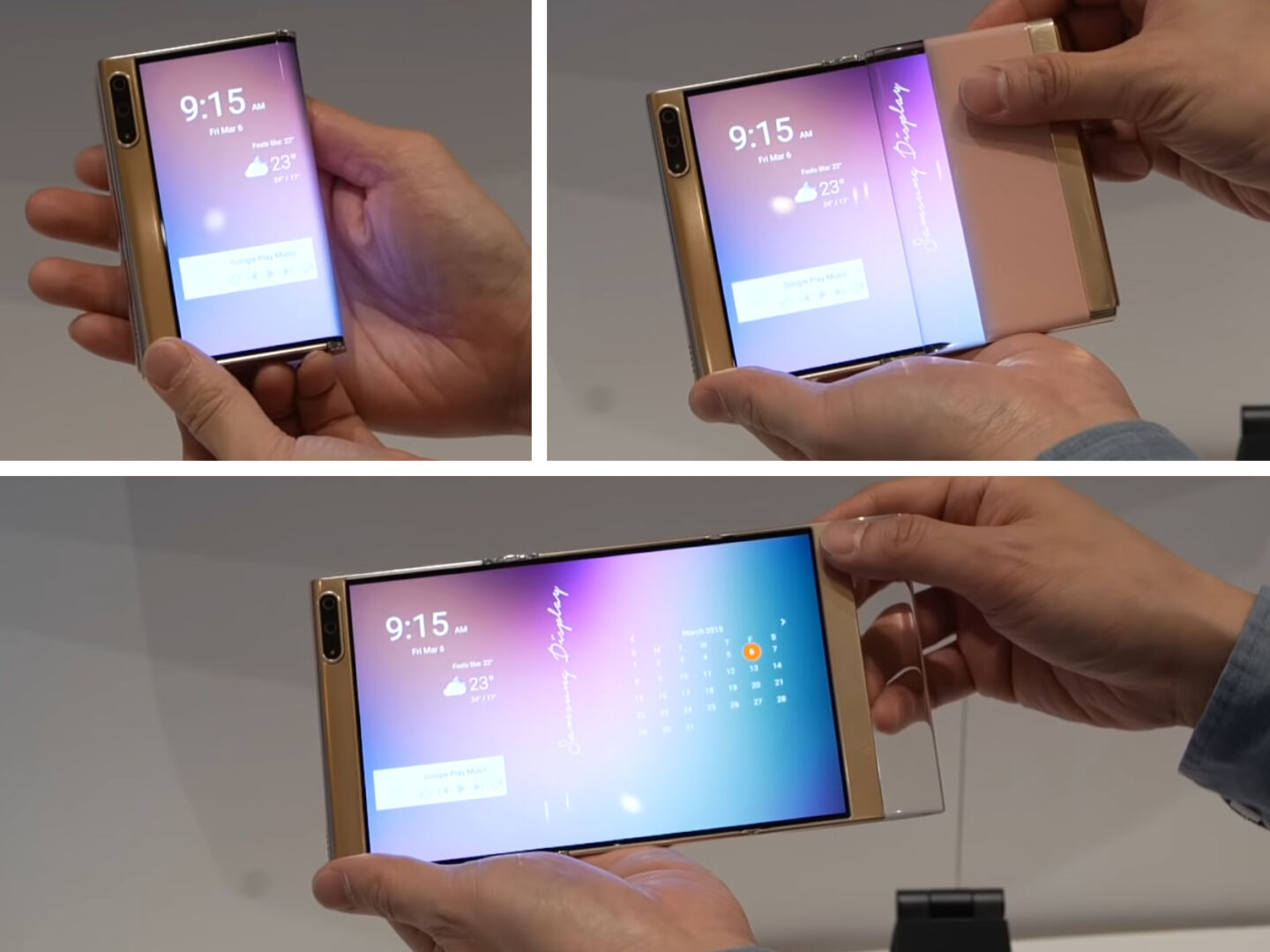 CES 2022: Samsung zeigt Konzepte für flexible Displays