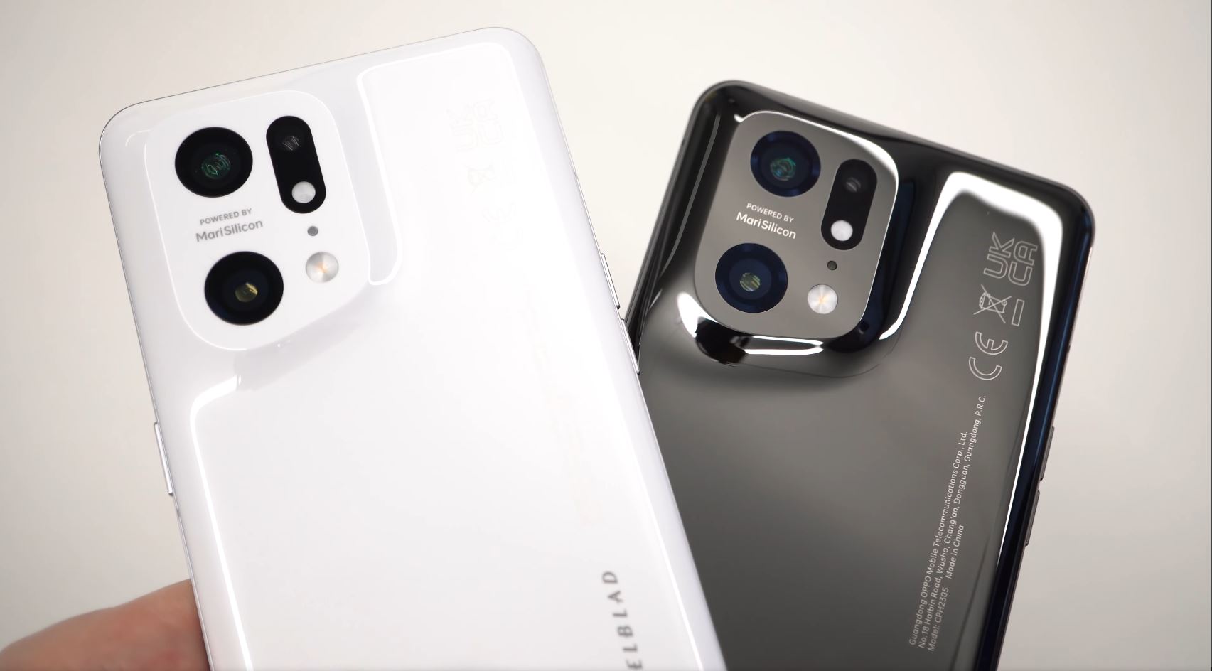 OPPO Find X5 Pro Hands on Video Rückseite Kamera Farben