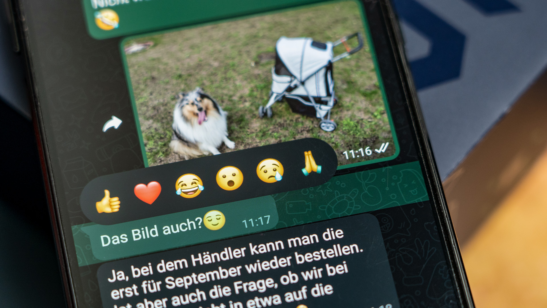 WhatsApp: Mehr Emoji-Reaktionen auf Nachrichten geplant