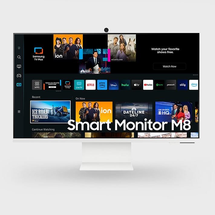 CES 2023: Der Samsung Smart Monitor M8  bietet viele Features im Smart Home