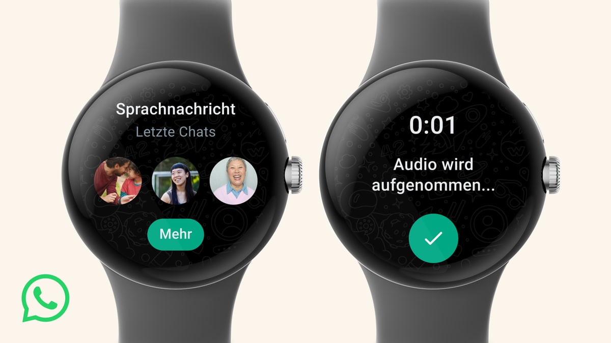 WhatsApp mit eigener WearOS-App für Smartwatches