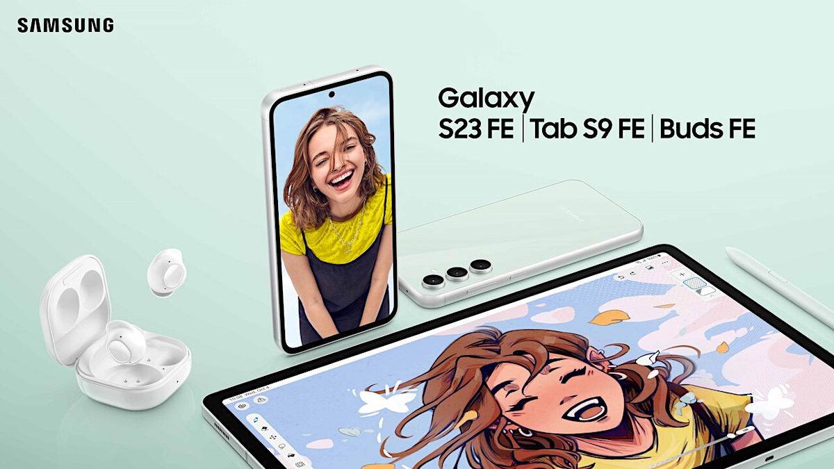 Samsung Galaxy S23 FE, Galaxy Tab S9 FE(+) und Galaxy Buds FE vorgestellt