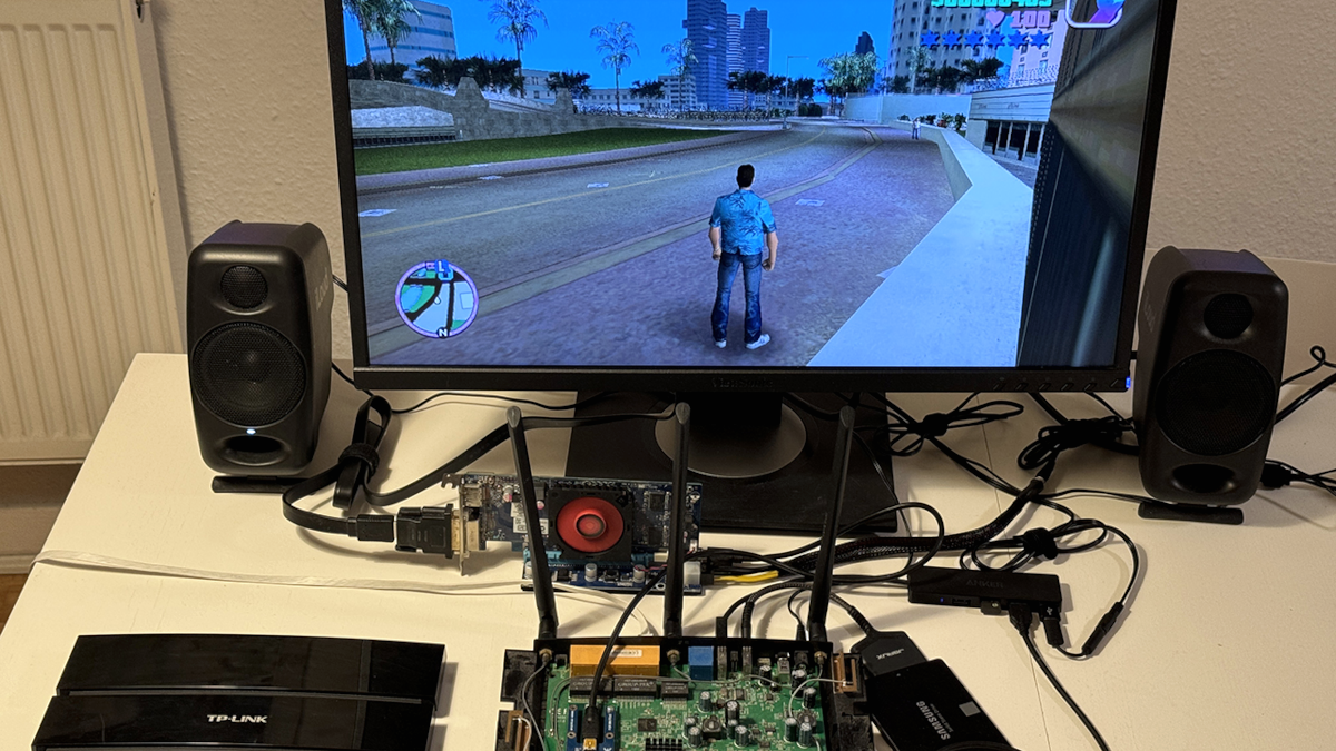 Irre: Hacker bringen GTA Vice City auf Router zum Laufen