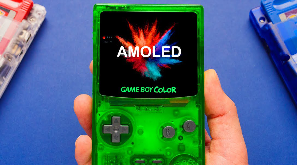 Game Boy Color: DIY-Mod verpasst dem Handheld OLED