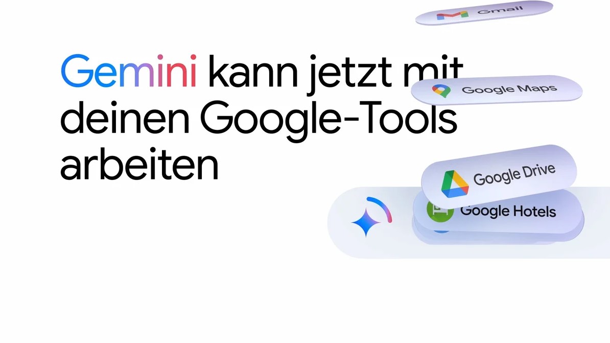 Google Gemini – KI kommt in Gmail, Maps, Drive & weitere Google Apps