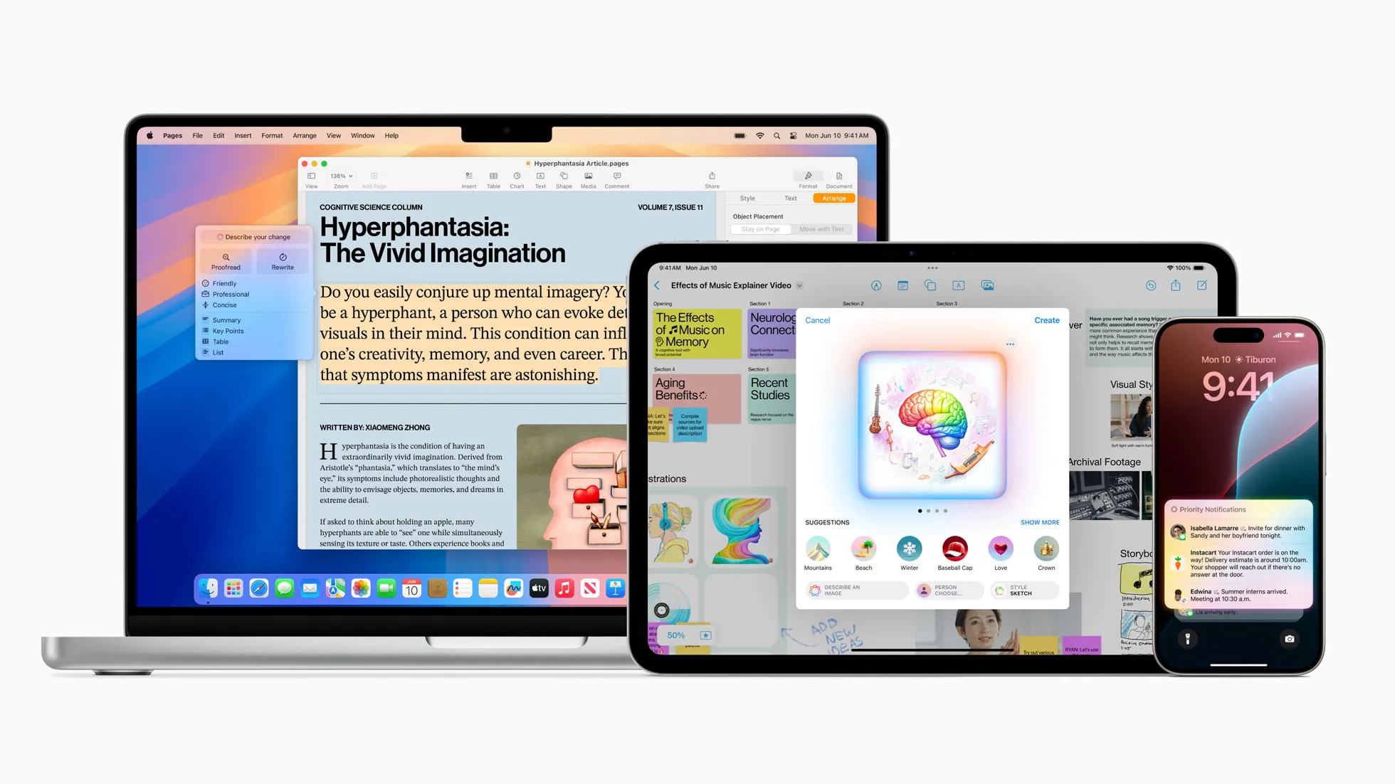 Apple Intelligence: KI für iPhone, iPad und MacBook