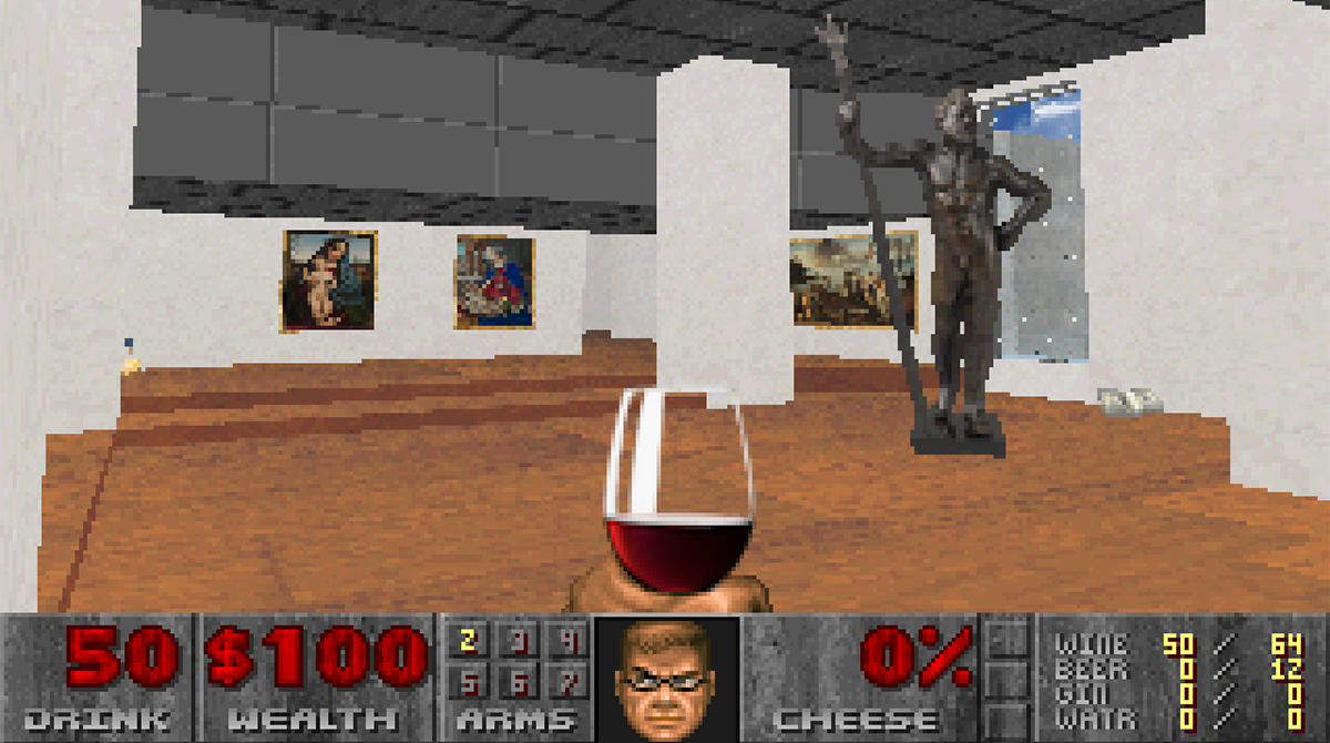 Doom: The Gallery Experience ist ein interaktiver Museums-Rundgang