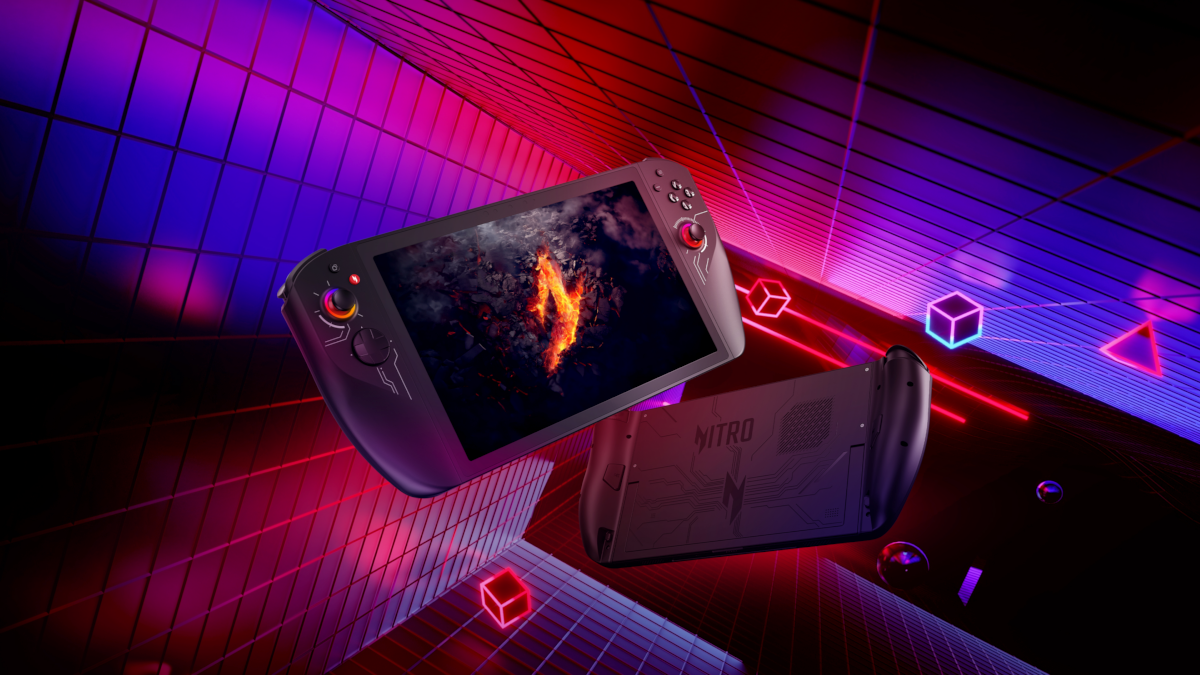 CES 2025: Acer zeigt neue Gaming-Handhelds Nitro Blaze 8 & 11