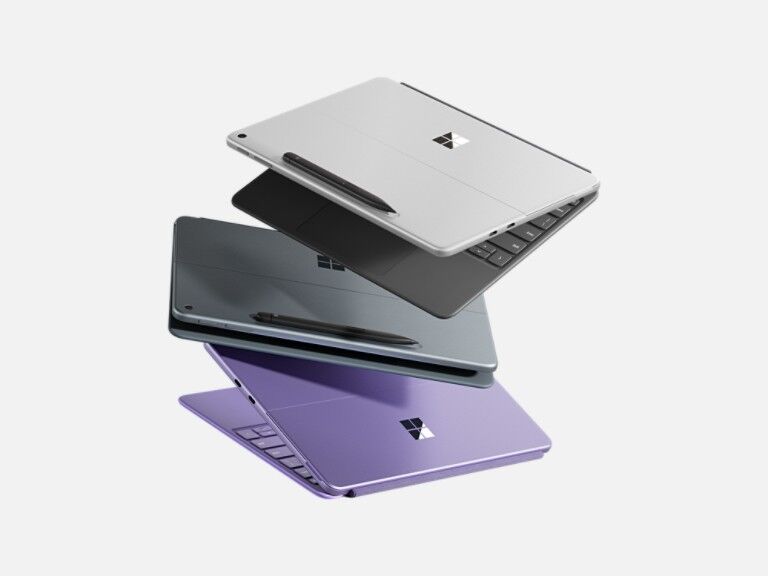 Das Surface Pro kommt in drei Farben