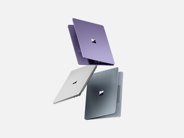 Der neue Microsoft Surface Laptop in 13'' kommt in drei Farben