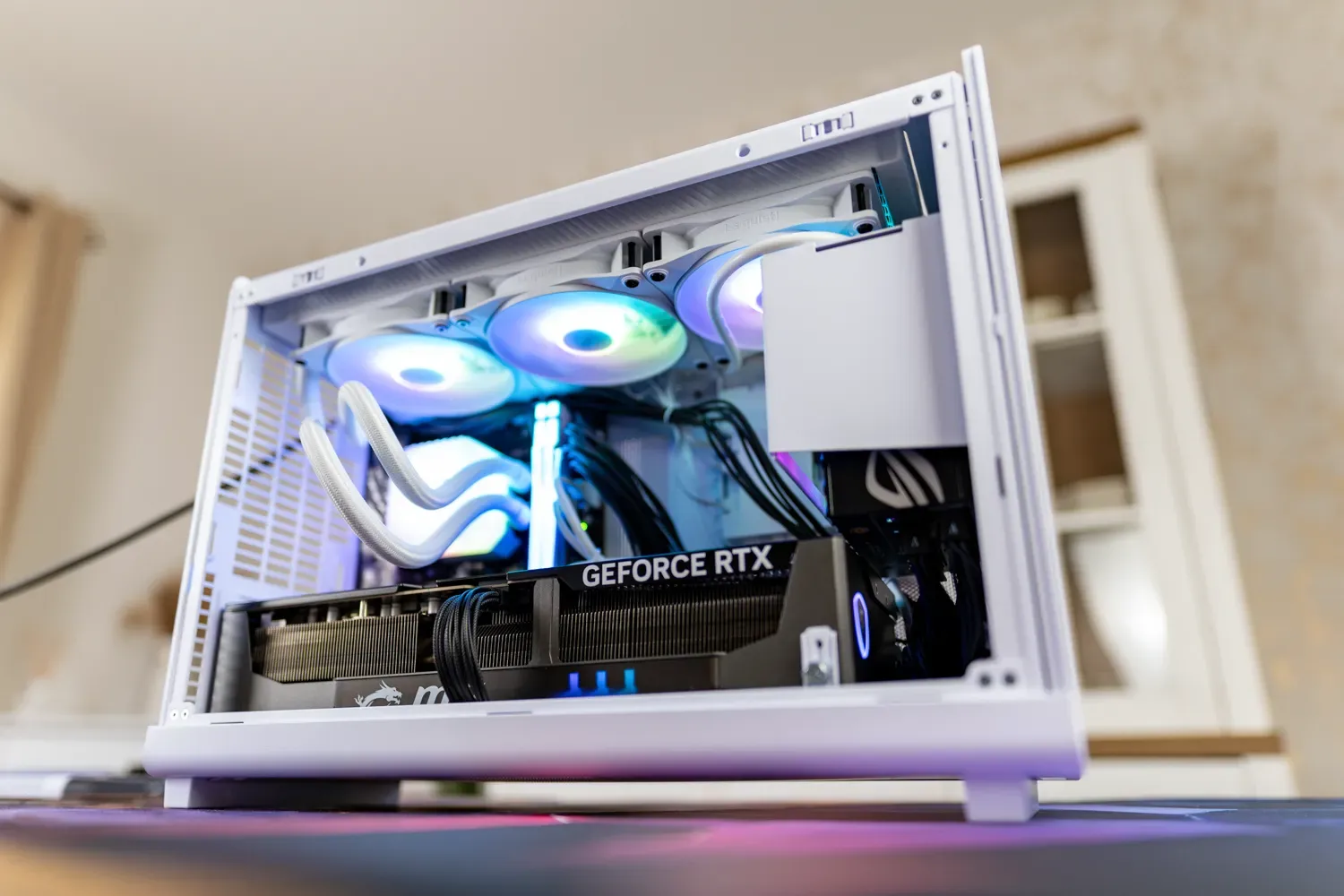 Innenraum mATX Gamin-PC