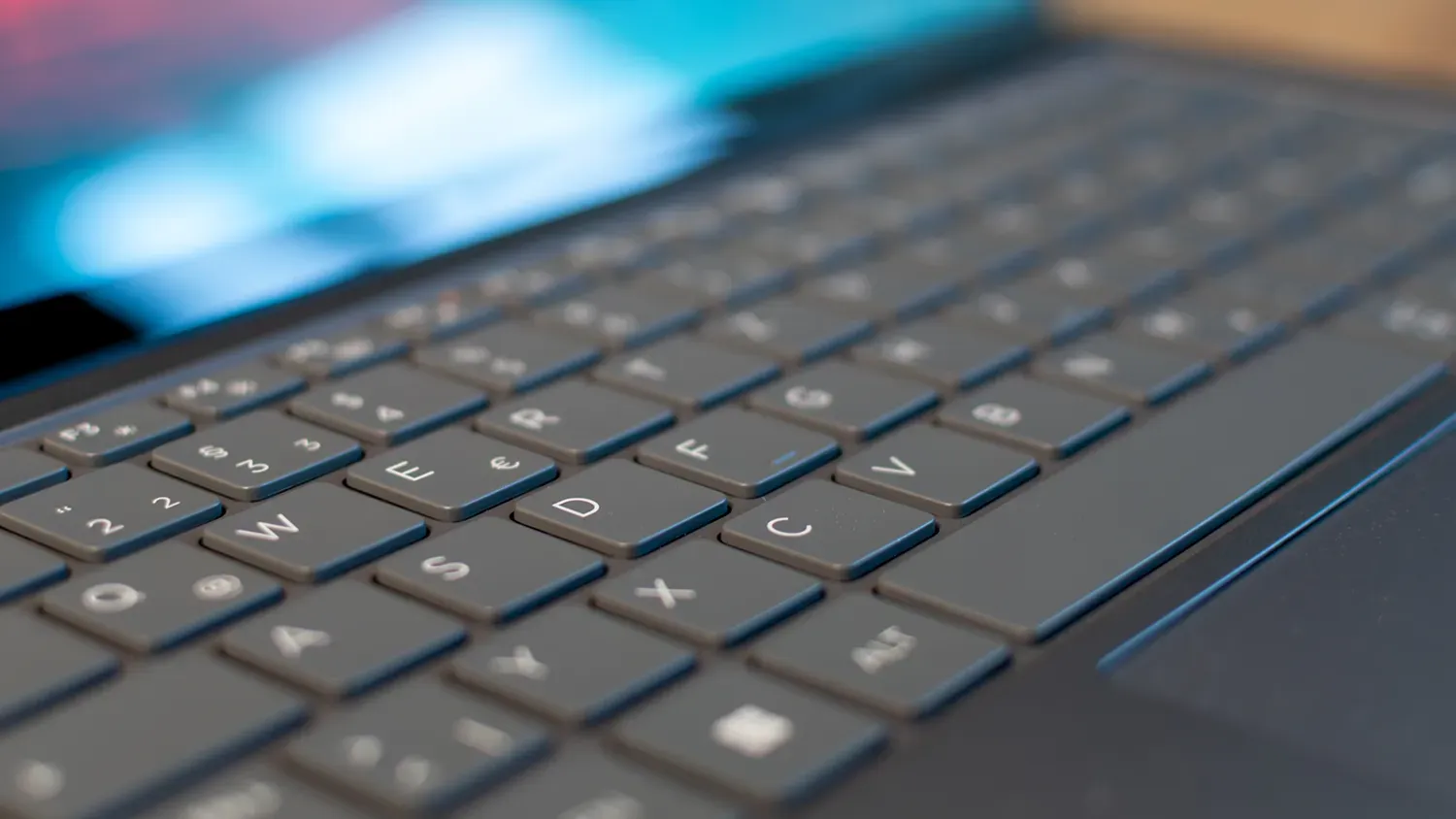 Nahaufnahme der Tastatur des ZBook Ultra G1a